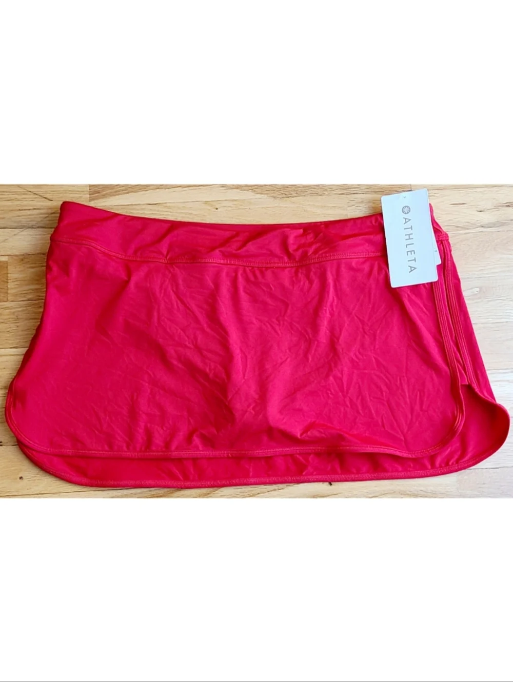 Athleta Red Swim Skort - Picture 2 of 8